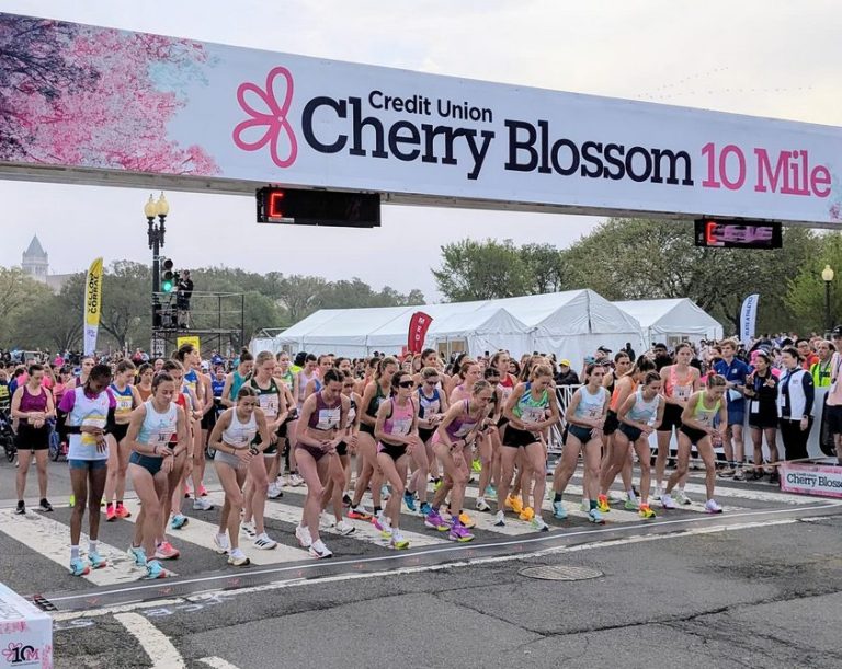 Credit Union Cherry Blossom Ten Mile Run – 2027 Registration & 2026 Results
