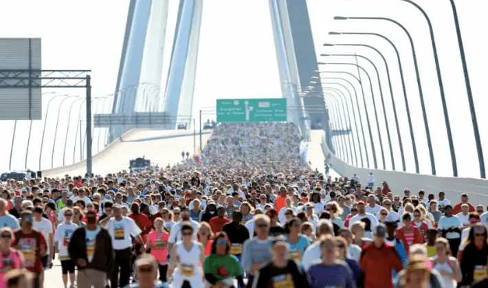 cooper river bridge run